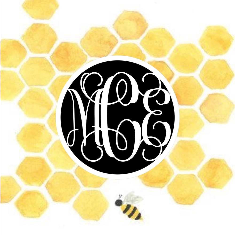🎀FREE🎀Monogram Background Custom🛍🛍 - Picture 2 of 8